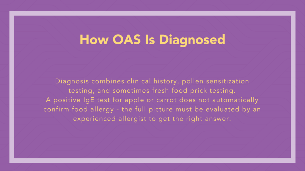 OAS vs Food Allergy - Wisconsin Food Allergy - Dr Ringwala